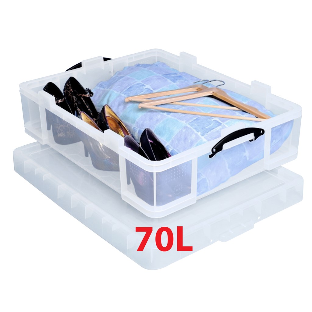 Really Useful Boxes Heavy Duty Stackable Storage Box 35 84 Litre Size